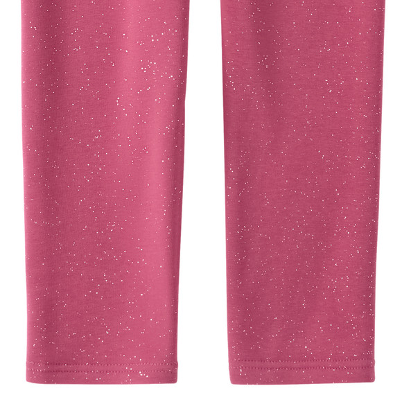 Thermische legging met glitter voor meisjes