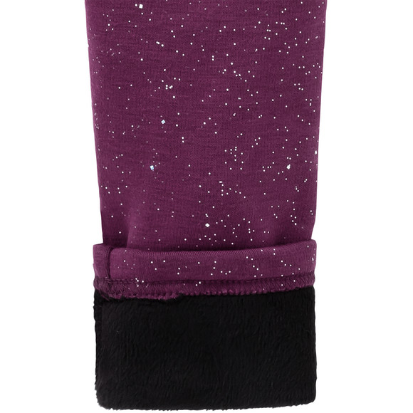 Thermische legging met glitter voor meisjes