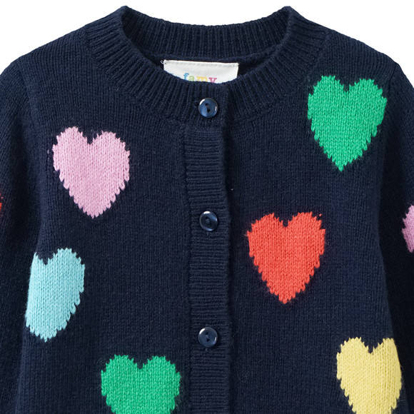 Baby vest met hart all-over