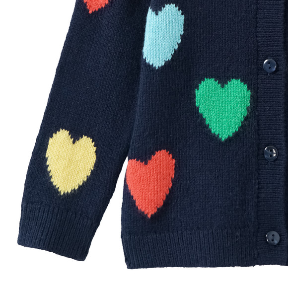 Baby vest met hart all-over