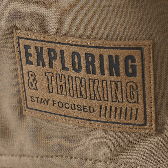 Jungen Sweatshirt mit Schalkragen