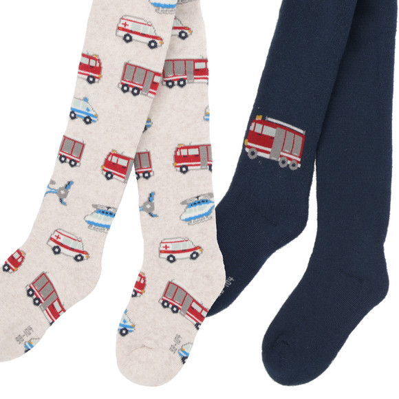 2 Jungen Strumpfhosen im Doppelpack