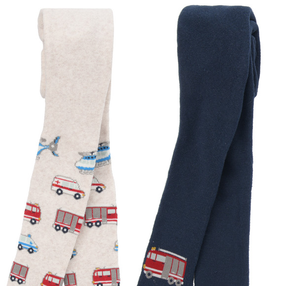 2 Jungen Strumpfhosen im Doppelpack