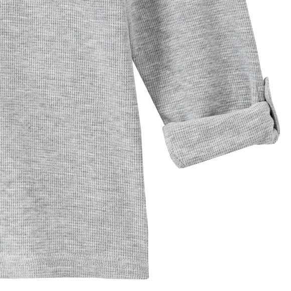 Jungen Shirt mit Waffelstruktur