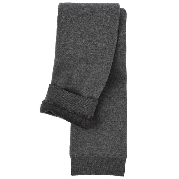 Mädchen Thermo-Leggings in Melange-Optik
