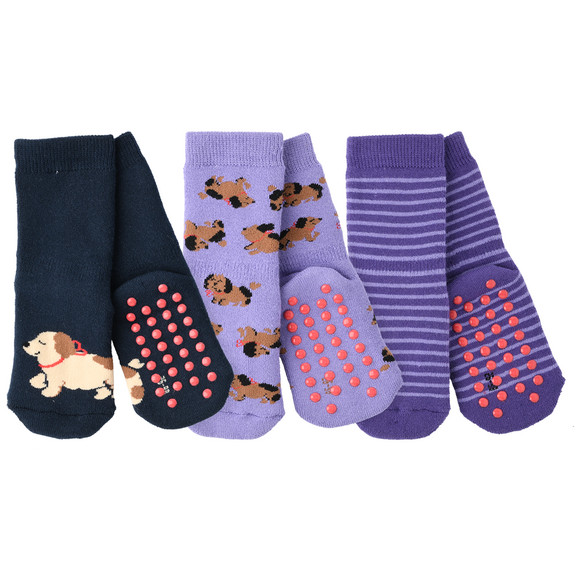 3 paar baby stopper sokken