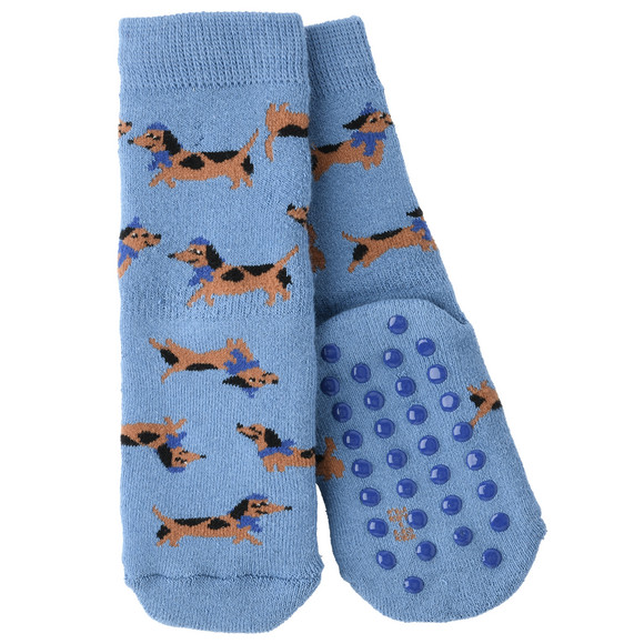 3 Paar Baby Stoppersocken mit Bio-Baumwolle  