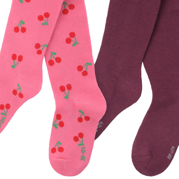 2 meisjesmaillots met biologisch katoen