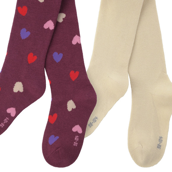 2 meisjesmaillots met biologisch katoen