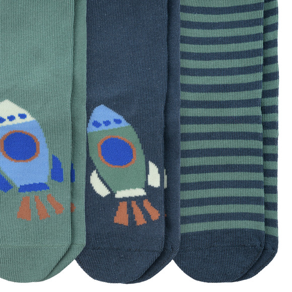 5 paar kindersokken van biologisch katoen