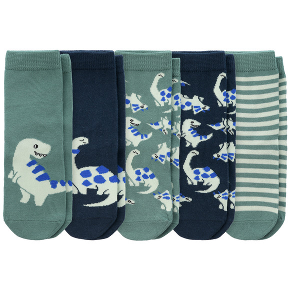 5 paar kindersokken van biologisch katoen