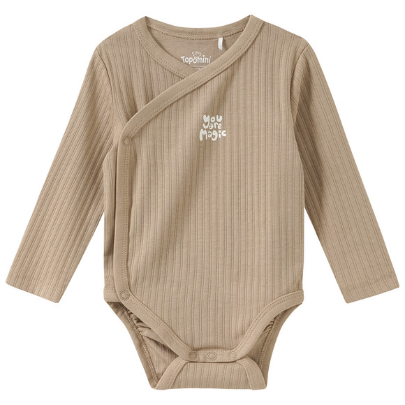 Newborn Wickelbody mit Bio-Baumwolle