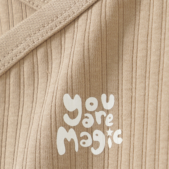 Newborn Wickelbody mit Bio-Baumwolle