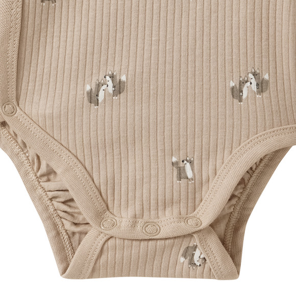 Baby Body in Ripp-Struktur