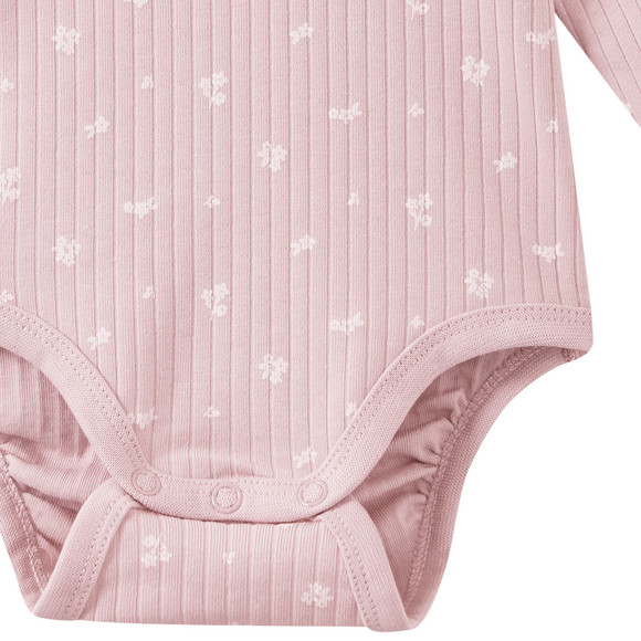 Body voor baby’s met ribstructuur