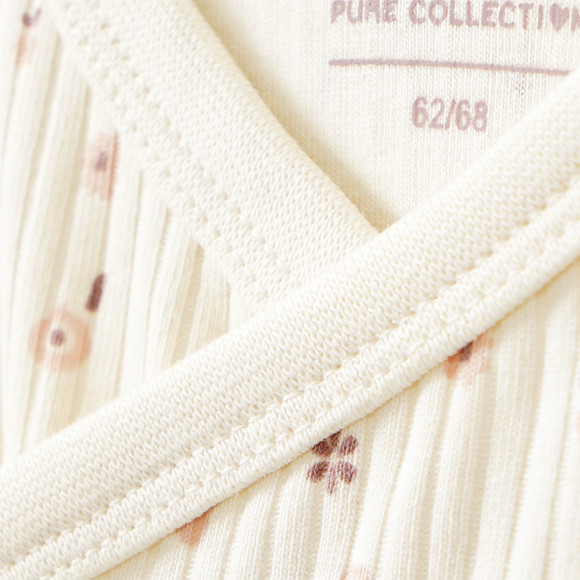 Baby Wickelbody mit Allover-Muster