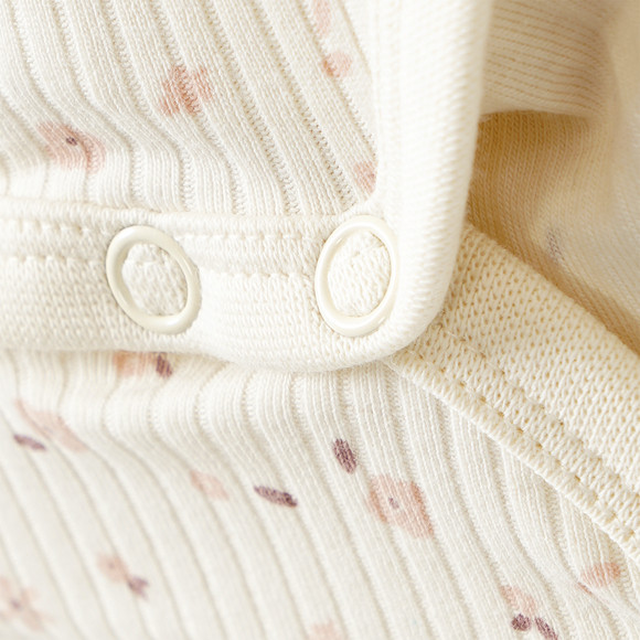 Baby Wickelbody mit Allover-Muster