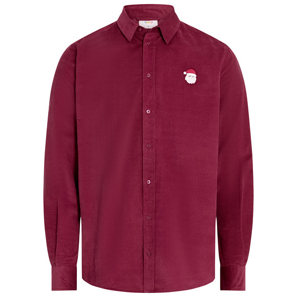 Heren kerstshirt met borduursel