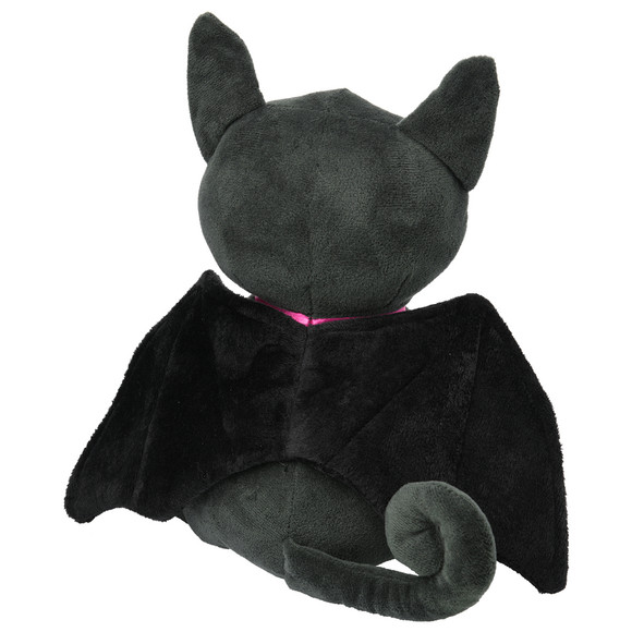 Pluche kat figuur in Halloween look