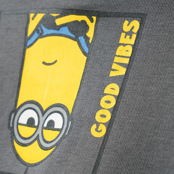 Minions Hoodie mit Rücken-Print