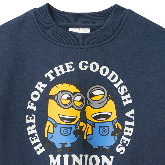 Minions Sweatshirt mit Front-Print