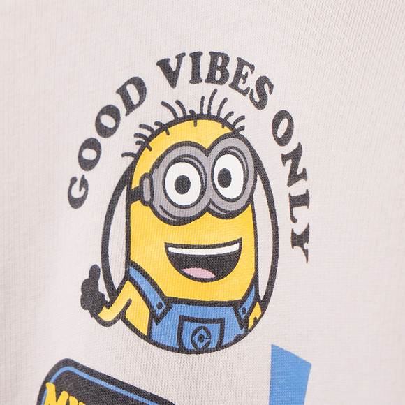 Minions Sweatshirt mit Rücken-Print
