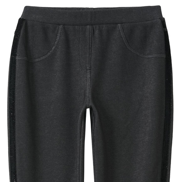 Mädchen Thermo-Jeggings mit Glitzer-Details