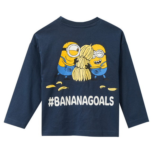 Minions Langarmshirt mit Rücken-Print