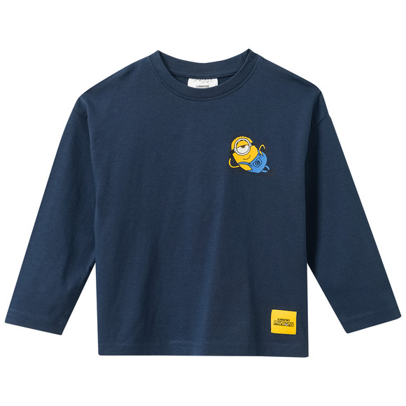 Minions Langarmshirt mit Rücken-Print