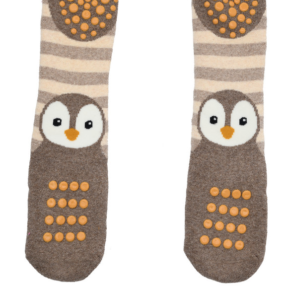 Baby Krabbelstrumpfhose mit Pinguin