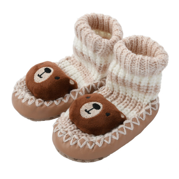 Sloffen met berenapplicatie