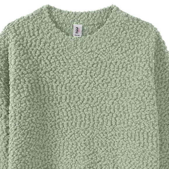 Mädchen Pullover aus Noppy-Yarn