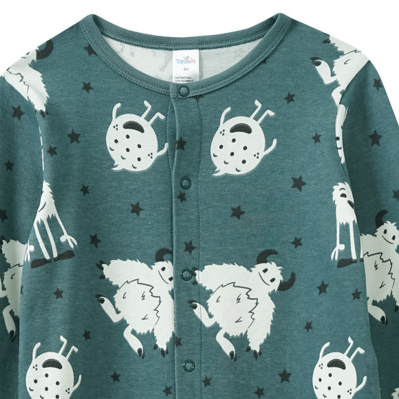 Baby Schlafanzug mit leuchtendem Print