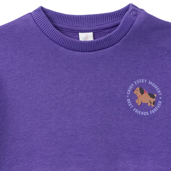 Babyjurk met aangezet rokje