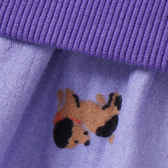 Babyjurk met aangezet rokje