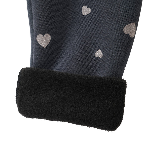 Mädchen Thermo-Leggings mit Glitzer-Print