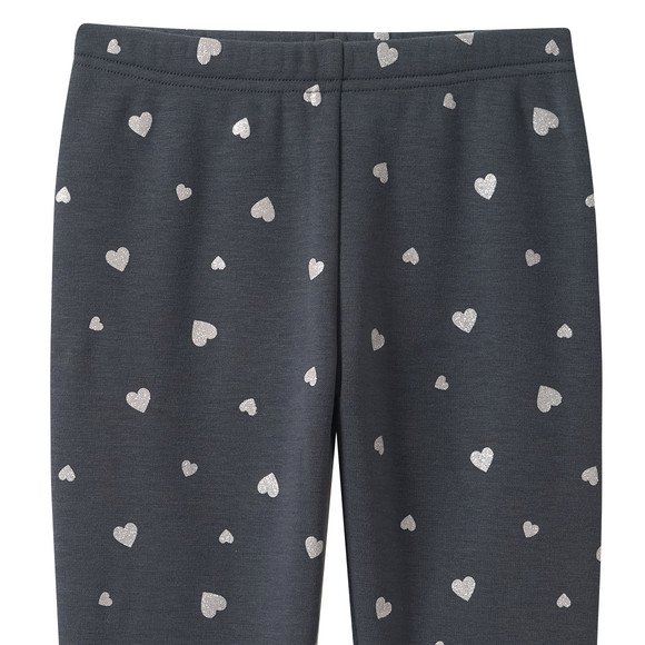 Mädchen Thermo-Leggings mit Glitzer-Print