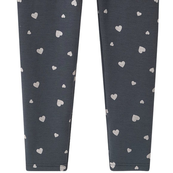 Mädchen Thermo-Leggings mit Glitzer-Print