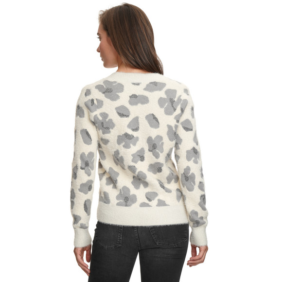 Damen Strickjacke mit Effektgarn