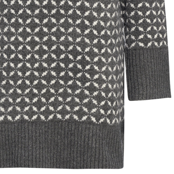 Damen Strickkleid mit Allover-Muster