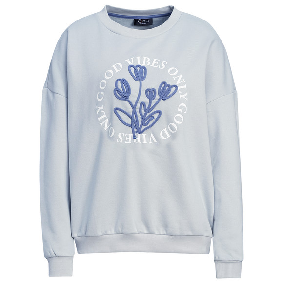 Damen Sweatshirt mit Applikation