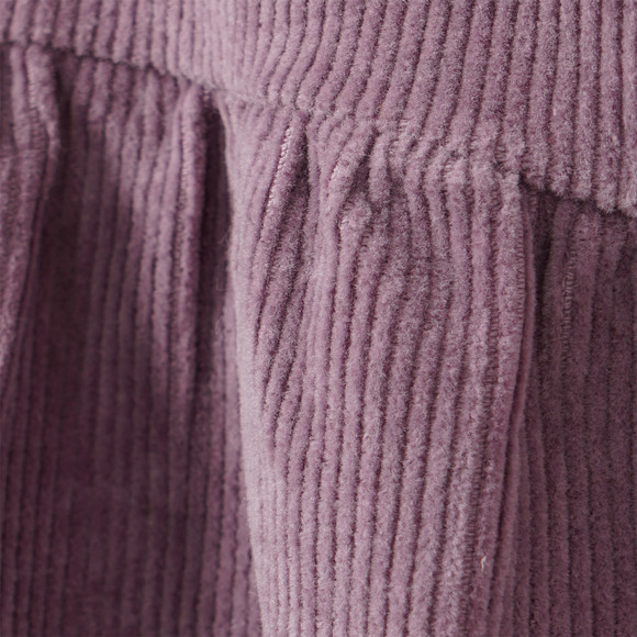 Mädchen Cordkleid mit Bubikragen