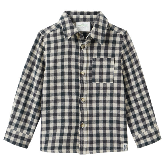 Baby Flanellhemd mit Karo-Muster