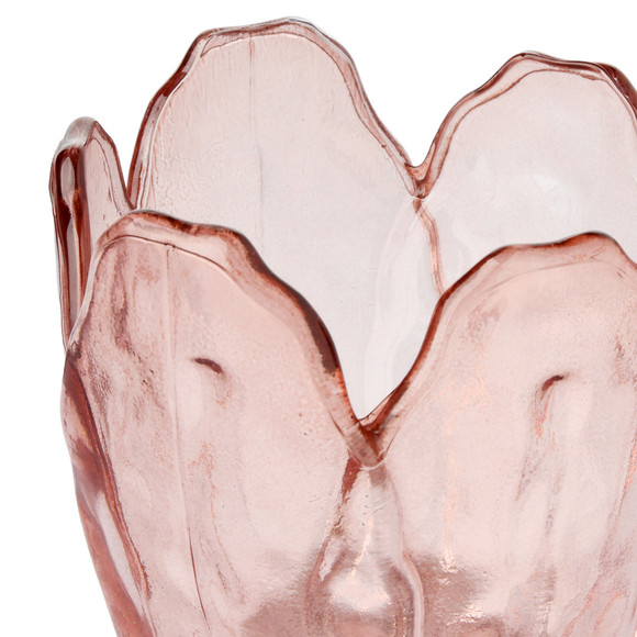 Theelichthouder in bloemvorm