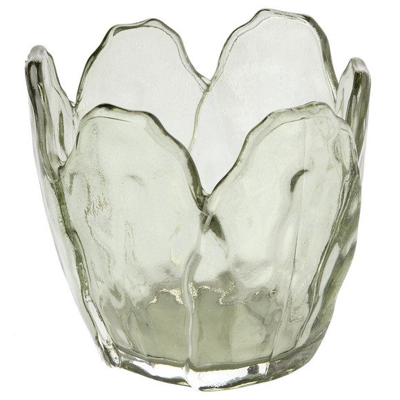 Theelichthouder in bloemvorm