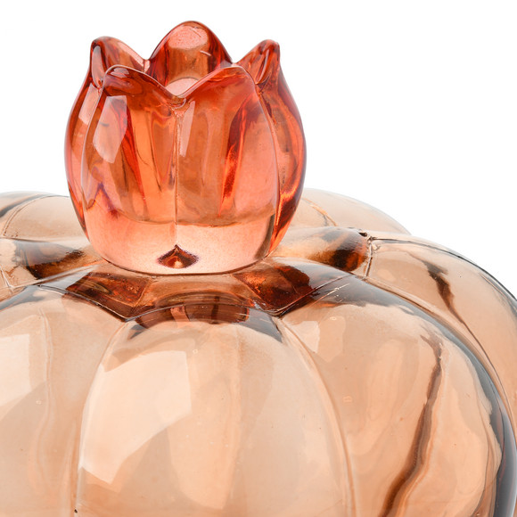 Pompoenvormige kandelaar