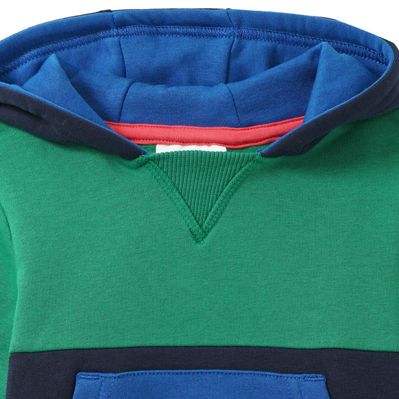 Baby Hoodie mit Farbteilern