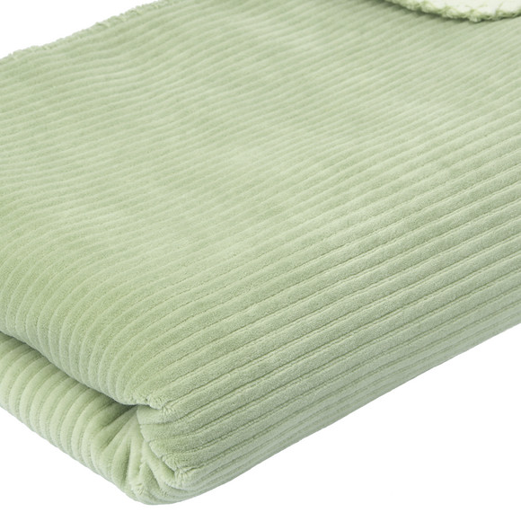 Knusse deken met geribbelde textuur