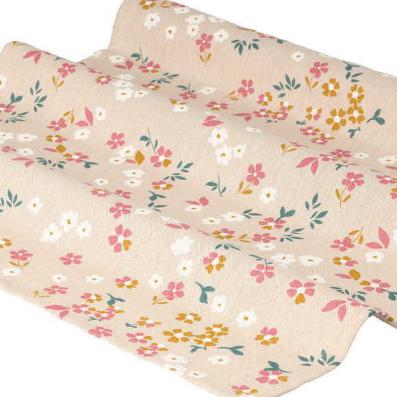 Tafelloper met bloemenprint