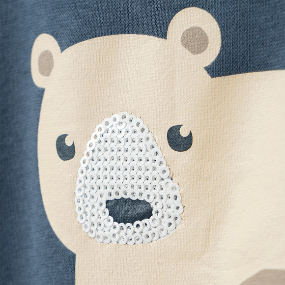 Baby Sweatshirt mit Pailletten
